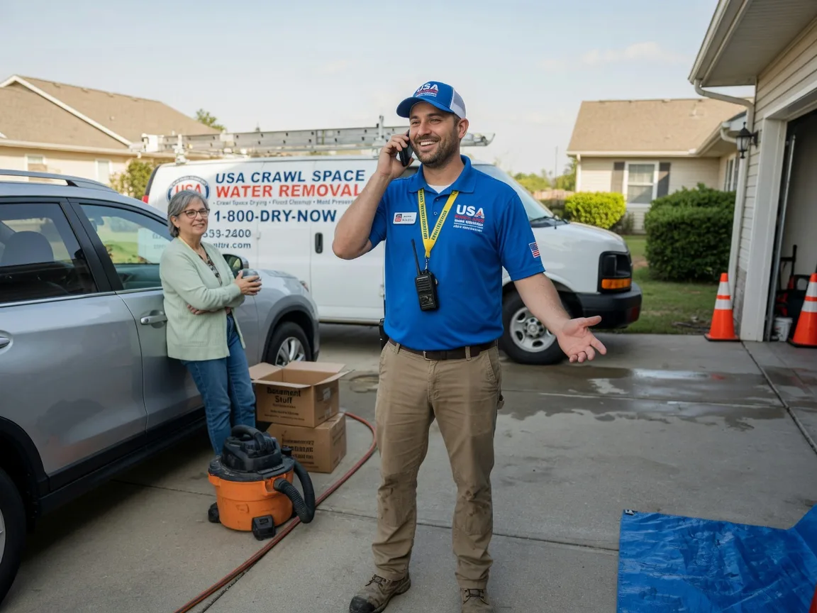 Crawl Space Water Removal St John, KS FAQs